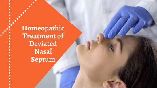 Homeopathic treatment of Deviated Nasal Septum